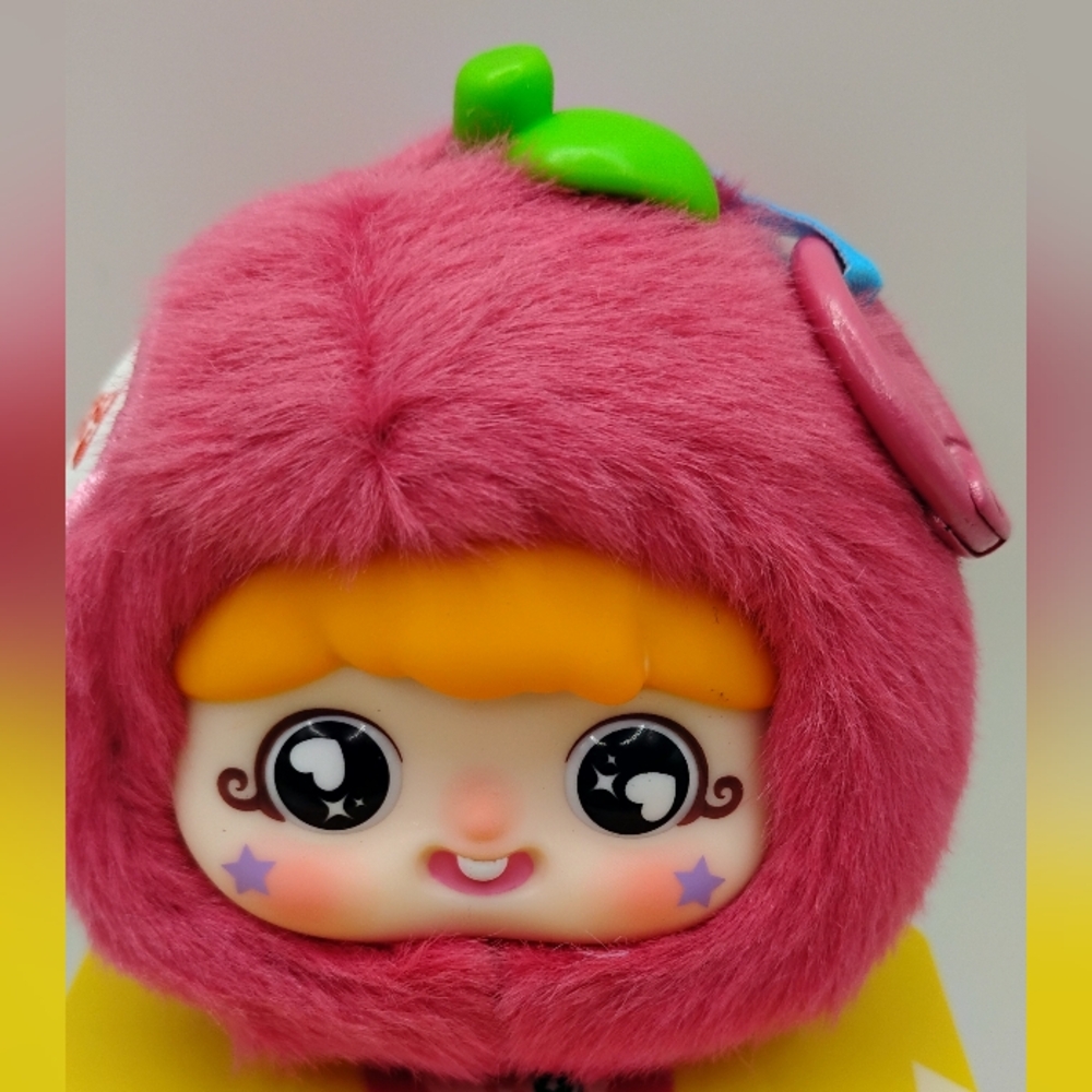 Yaya Fun Fruits Plush Toy - Pink - Picture 2 of 3